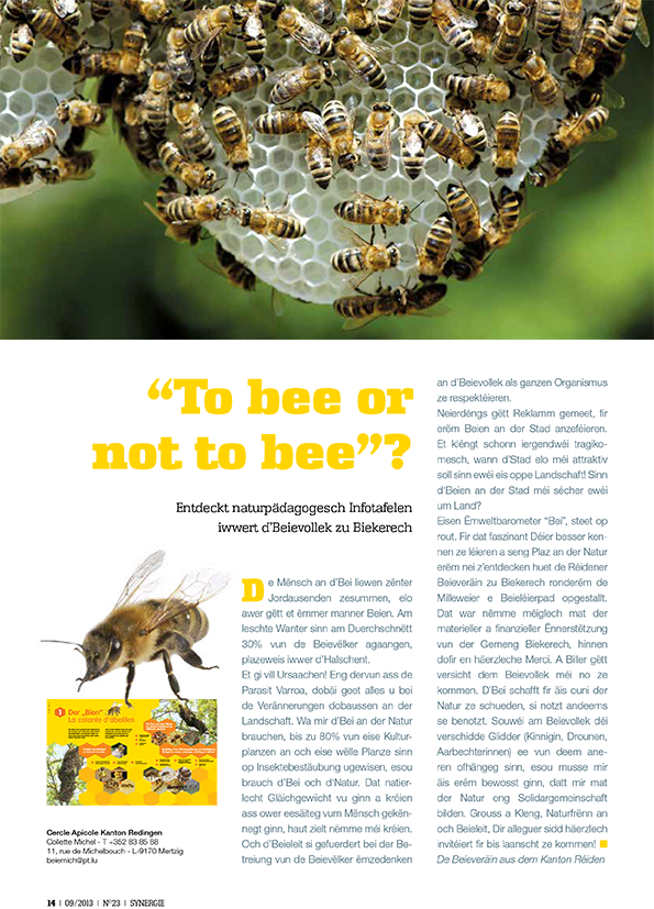Synergie Cercle Apicole 